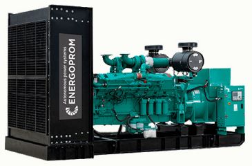 Дизельный генератор Energoprom EFC 1250/400 в контейнере с АВР