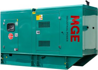 Дизельный генератор MGE P120CS в кожухе с АВР